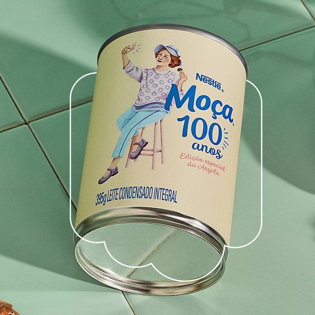 Packaging Redesign For Leite Moça 100th Anniversary