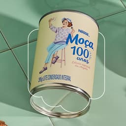 Packaging Redesign For Leite Moça 100th Anniversary cover image