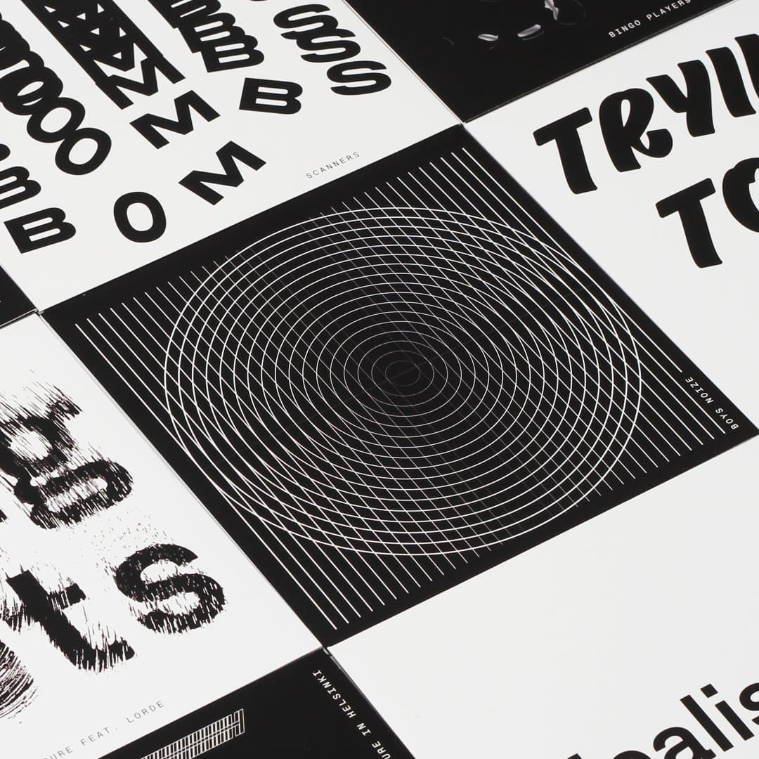 Packaging And Visual System For A-trak Vinyl Box Set