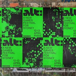 Visual Identity For Alt Games Festival cover image