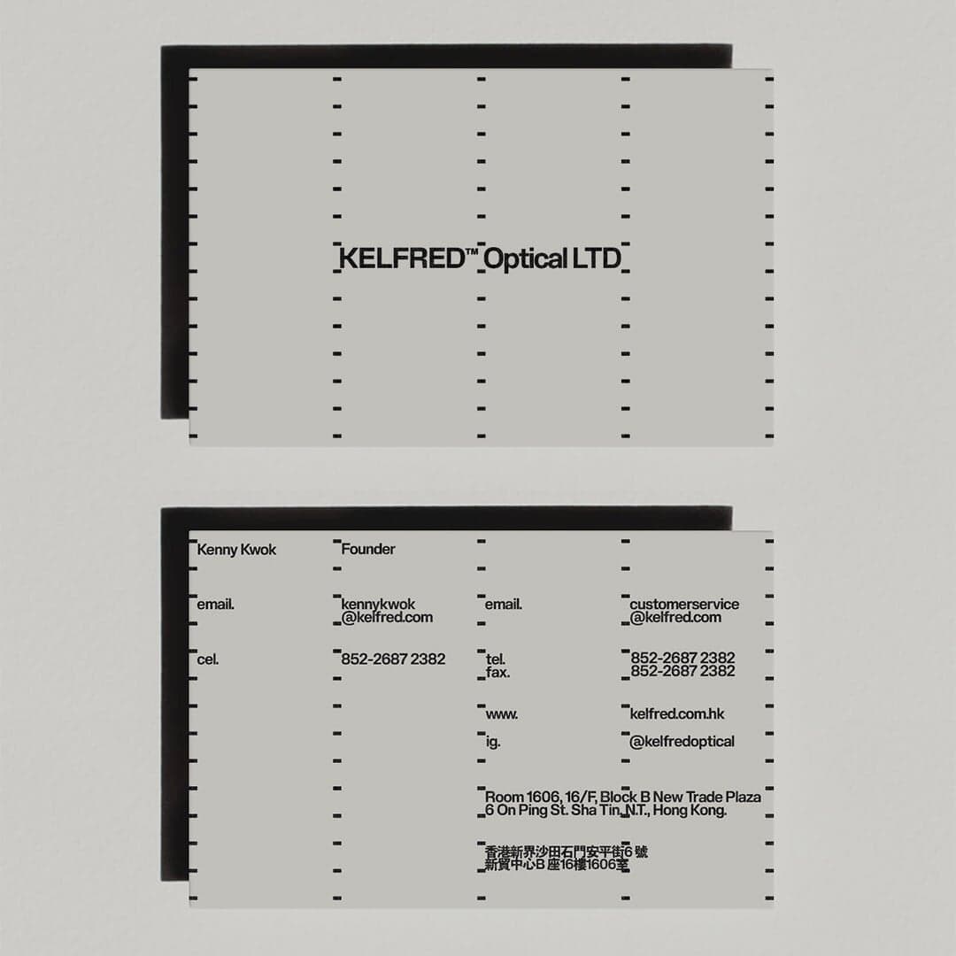 Brand Identity For Kelfred Optical