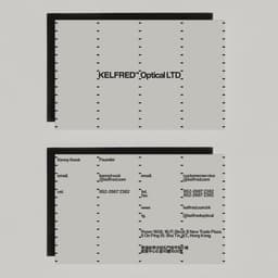 Brand Identity For Kelfred Optical cover image