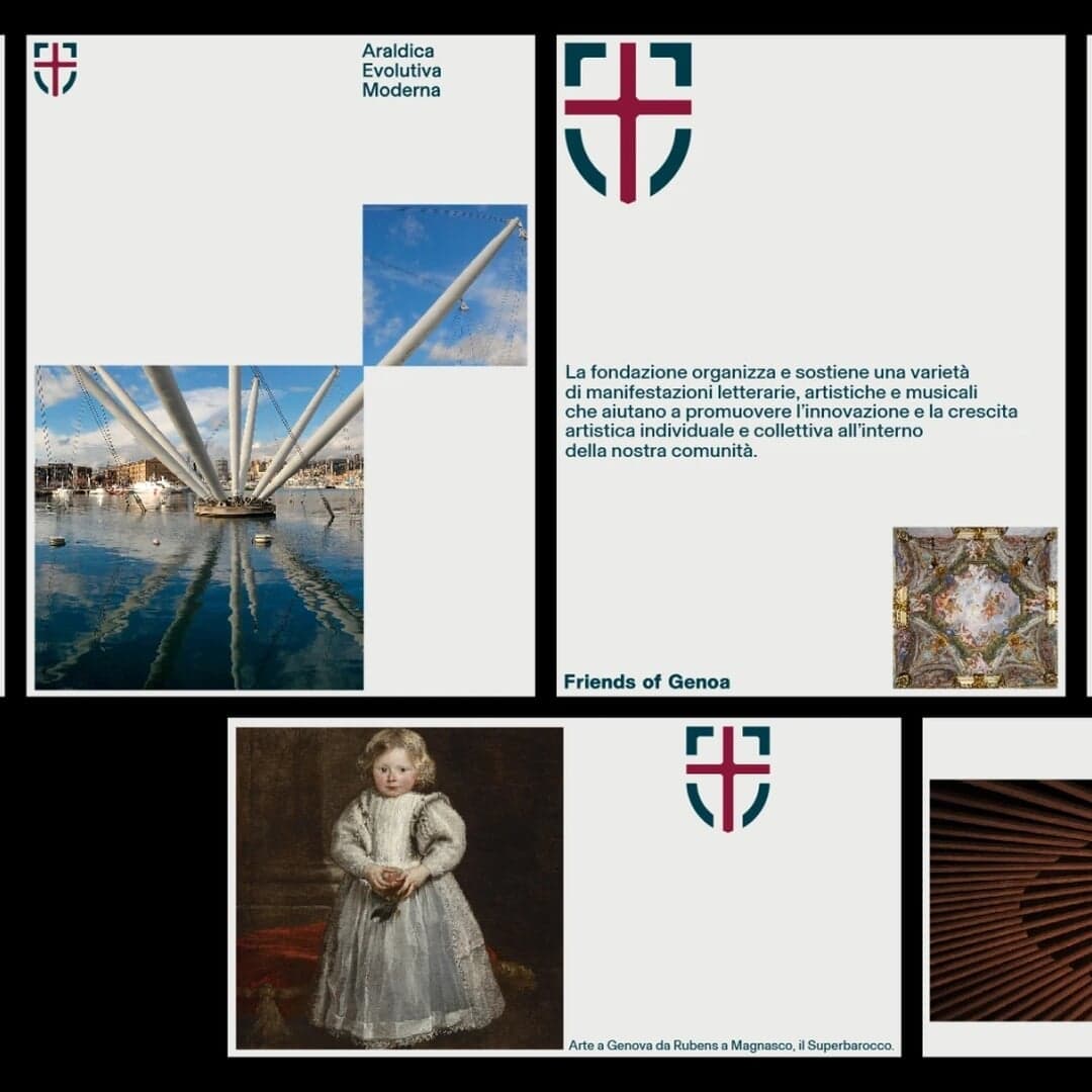 Brand Identity For Friends Of Genoa Foundation