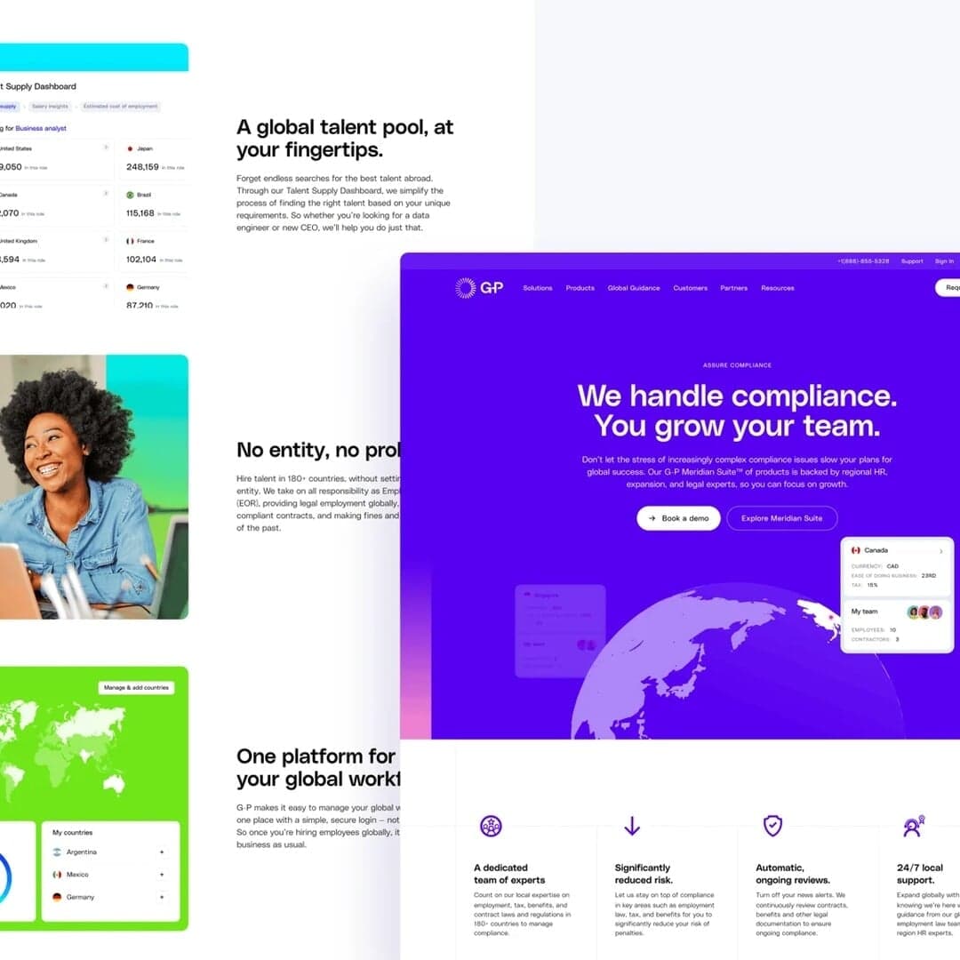 Website And Brand Experience For Globalization Partners
