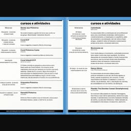 Printed Schedule Design For Esporte Clube Pinheiros cover image