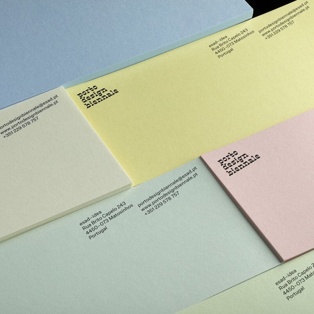 Graphic Identity For Porto Design Biennale