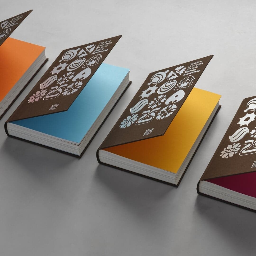 Editorial Design For Teatro Aveirense Anniversary Book