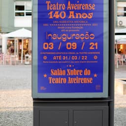 Exhibition Design For Teatro Aveirense Anniversary cover image