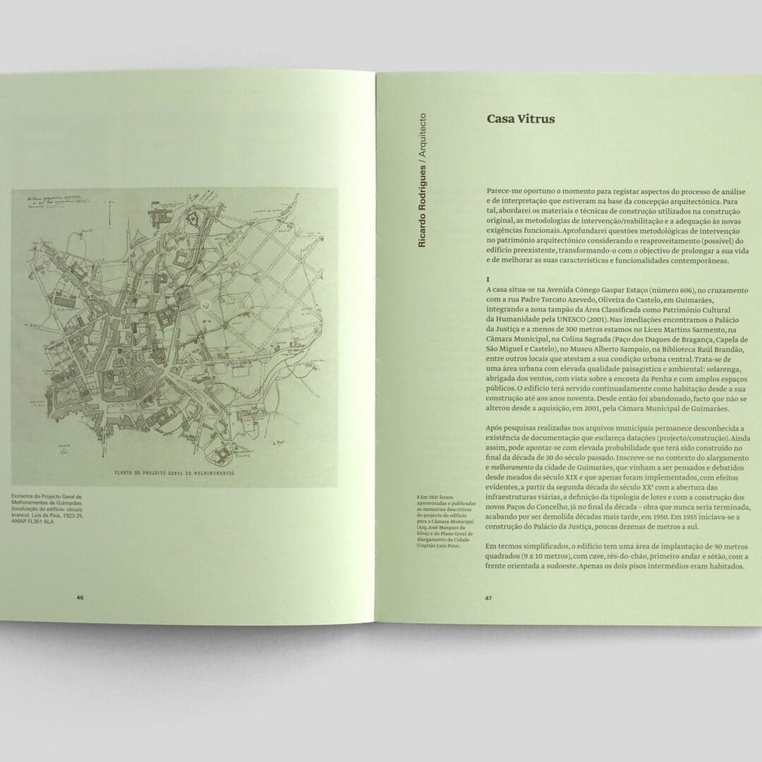 Editorial Design For Casa Vitrus Renovation Book