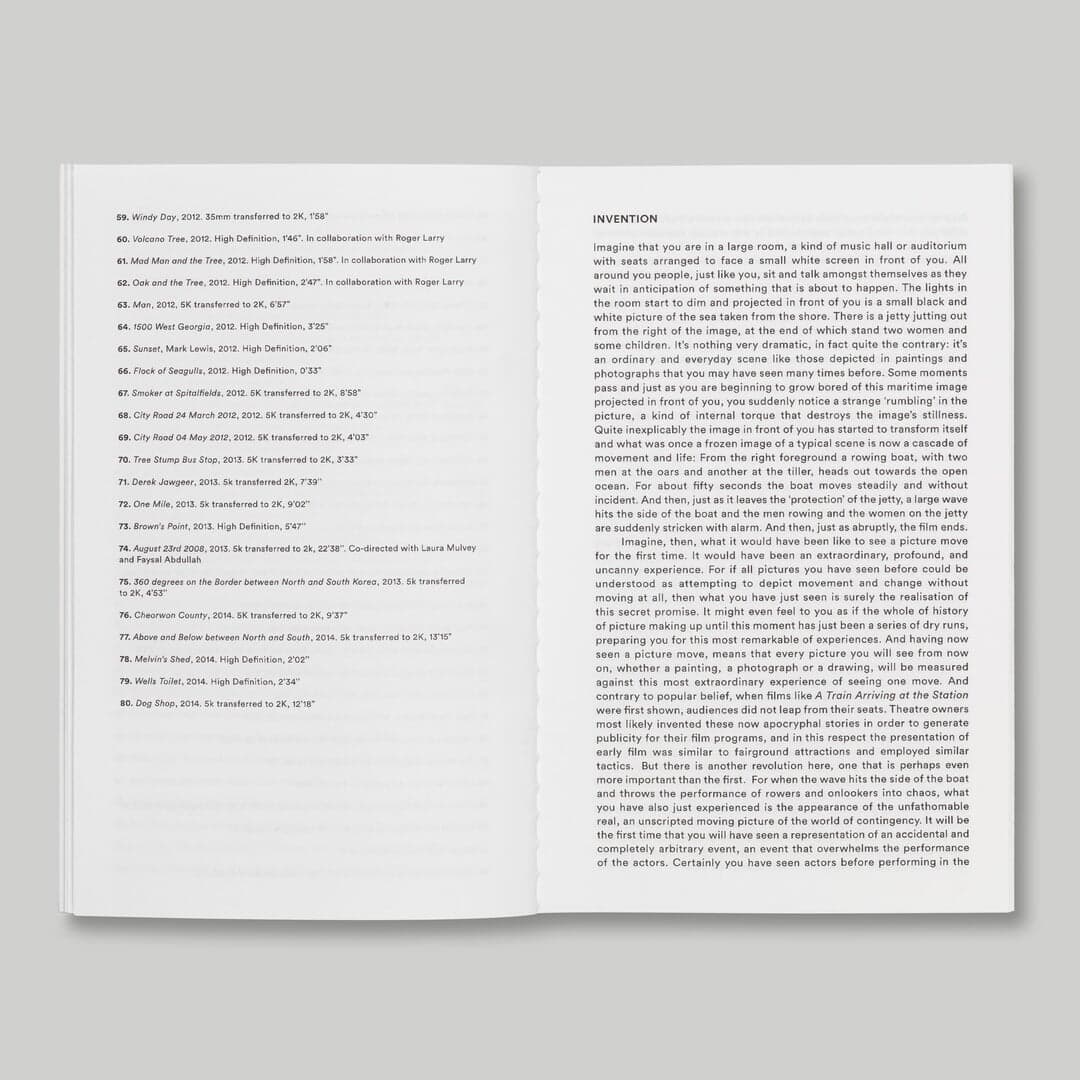 Publication And Film Poster Design For Mark Lewis’ Invention