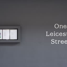 Brand Identity For One Leicester Street Hotel And Restaurant cover image