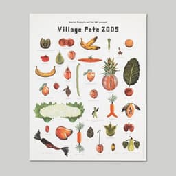 Poster Design For V&a Village Fête 2005 cover image