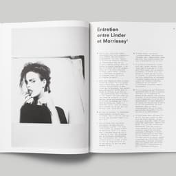 Publication Design For Linder: Femme/objet Exhibition cover image