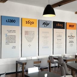 Historical Timeline Design For Lowther Castle & Gardens cover image