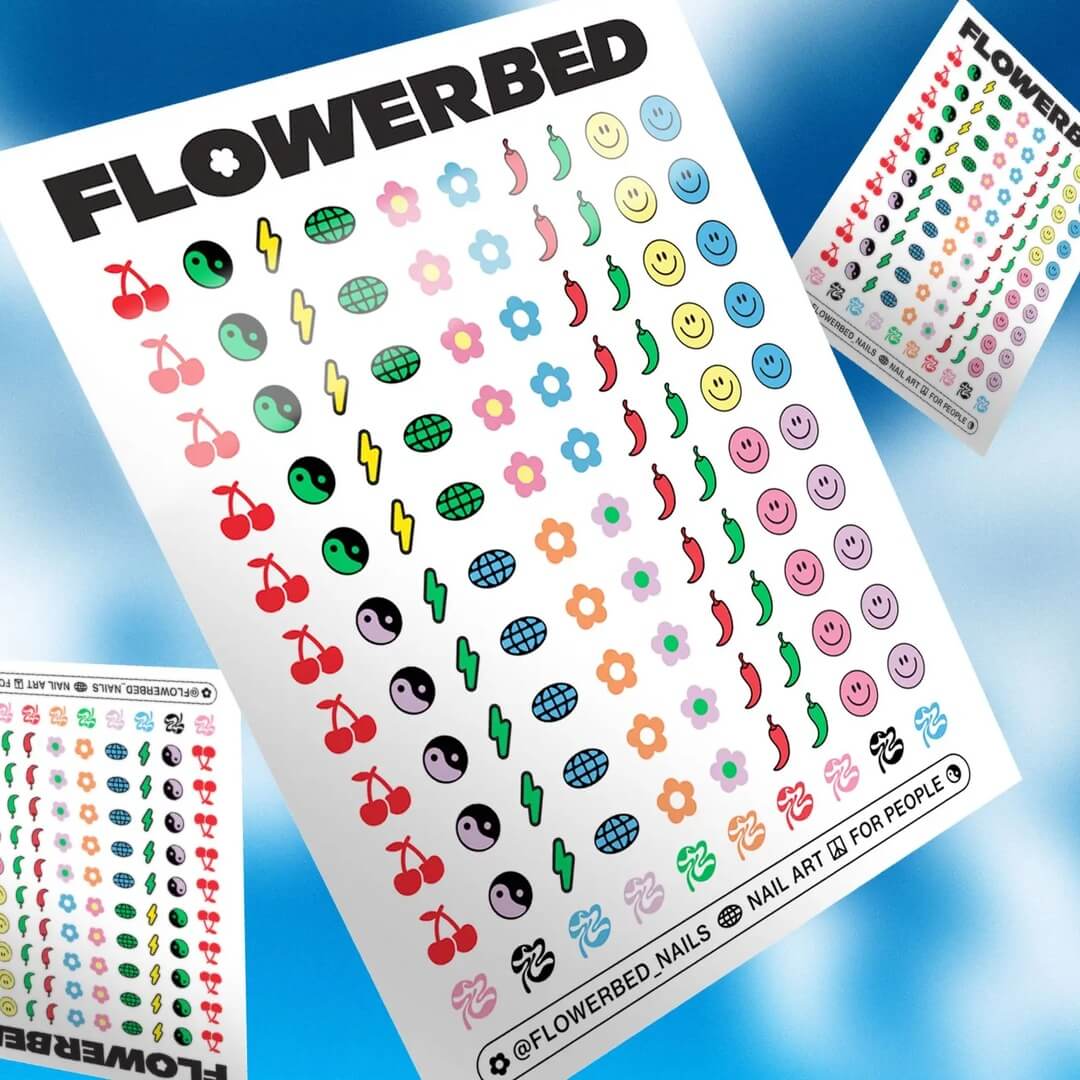 Brand Identity For Flowerbed Nails