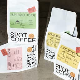 Brand Identity For Spot Coffee cover image