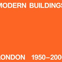 Book Design For Modern Buildings In Blackheath And Greenwich cover image