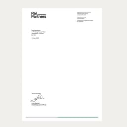 Brand Identity For A New Rail Trade Body cover image