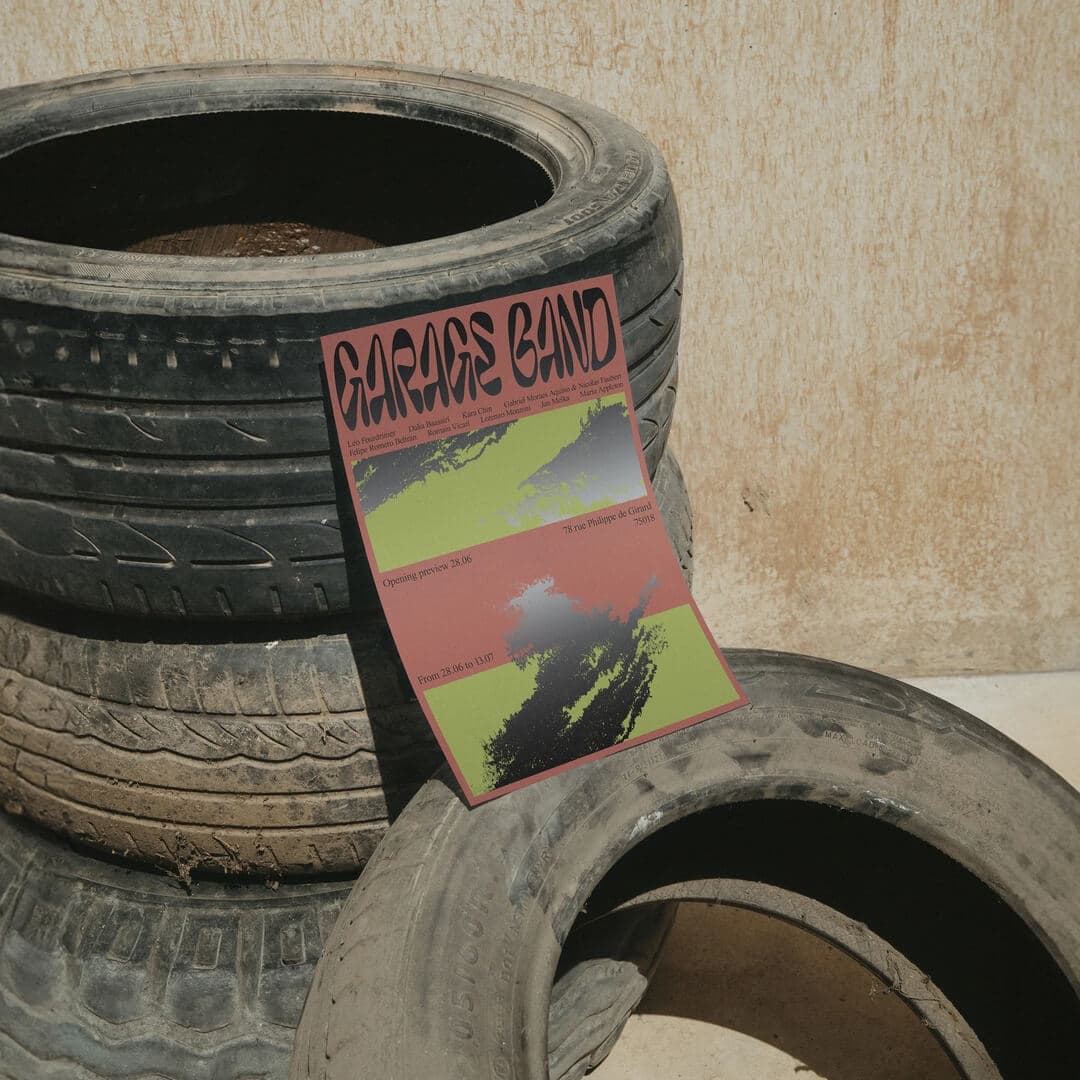 Art Direction And Poster Design For Garage Band Exhibition