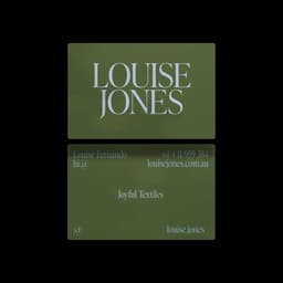 Brand Refresh For Australian Illustrator Louise Jones cover image