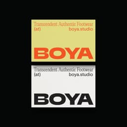 Brand Identity For Boya Footwear cover image