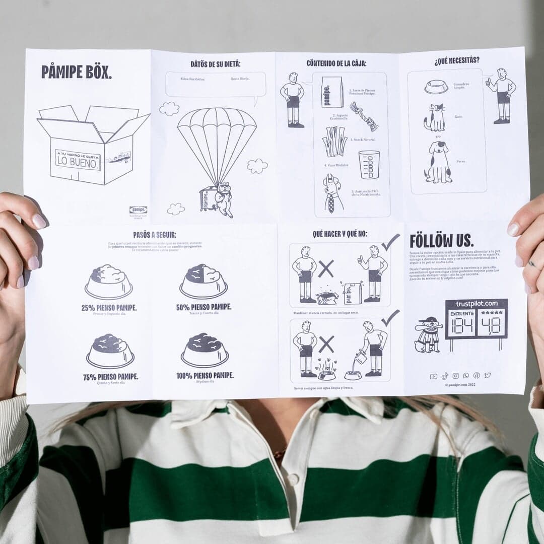 Brand Identity For Pamipe Pet Food Subscription