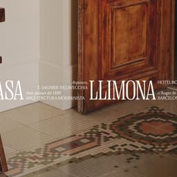 Visual Identity For Casa Llimona Hotel cover image