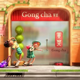 3d Animated Campaign For Gong Cha Australia cover image