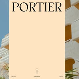 Brand Identity For Portier Luxury Hospitality cover image