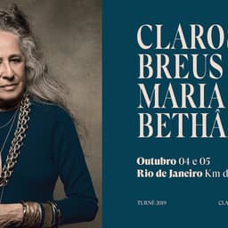 Visual Identity And Website For Maria Bethânia’s Claros Breus Tour cover image