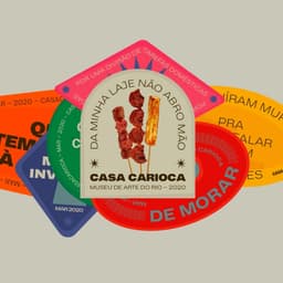 Visual Identity And Expography For Casa Carioca Exhibition cover image