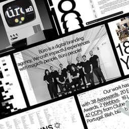 Interactive Website And Book For Bürocratik 18th Anniversary cover image