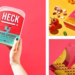 Brand Identity And Packaging Redesign For Heck! Sausages cover image