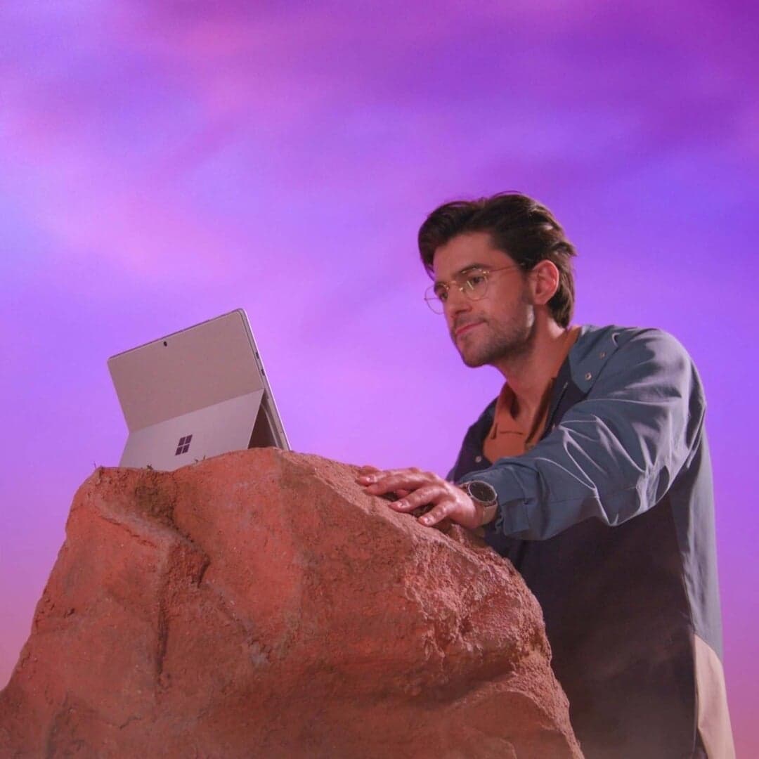 Live-action Campaign For Microsoft Surface Pro 9