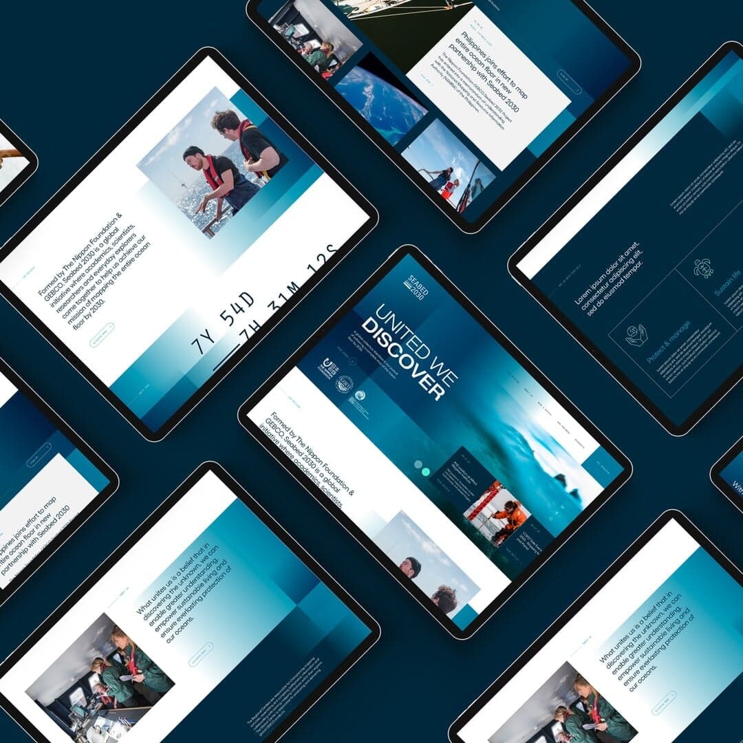 Brand Identity And Website Design For Seabed 2030