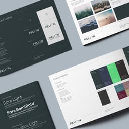 Brand Identity And Website Design For Pelion Green Future cover image