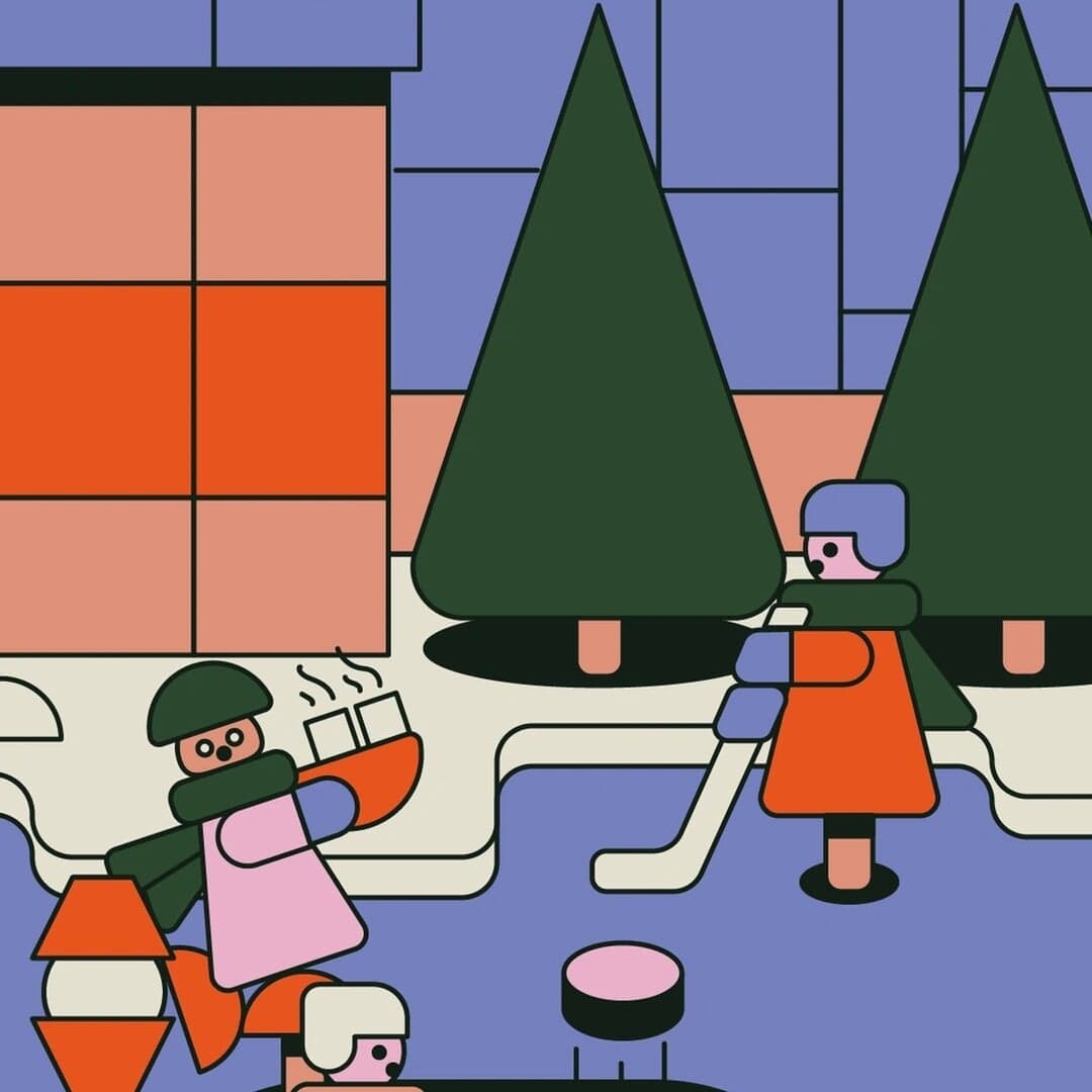 Festive 3d Animation For Snap Holidays