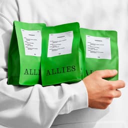 Brand Identity For Allies Coffee cover image