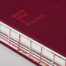 Editorial Design For Cazador Cookbook cover image