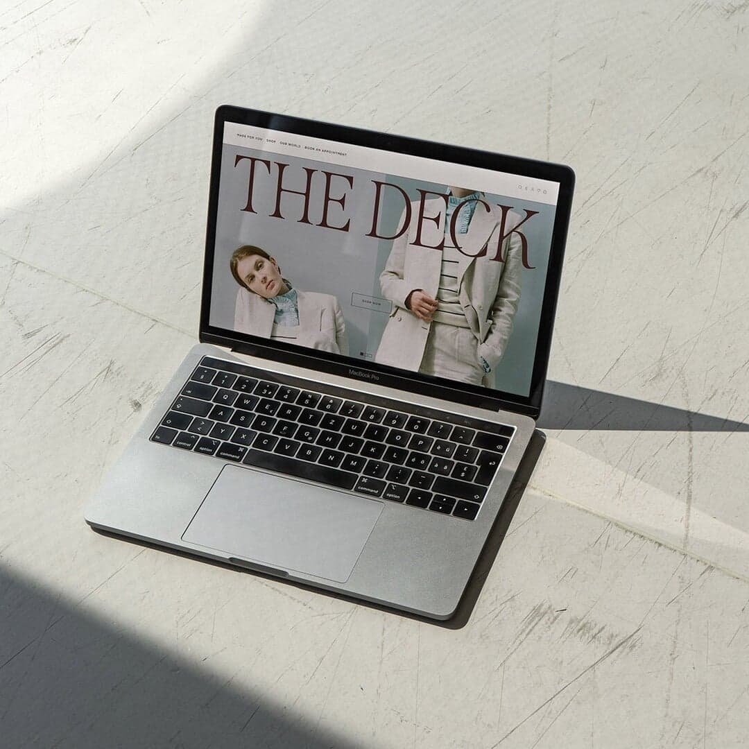Brand Identity And Website For The Deck London