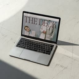 Brand Identity And Website For The Deck London cover image