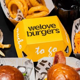 Brand Identity For We Love Burgers cover image