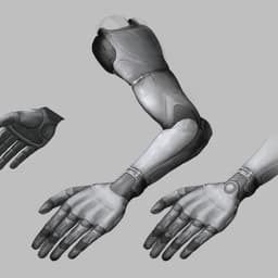 3d Exoskeletal Design For Atom Touch Robotic Arm cover image