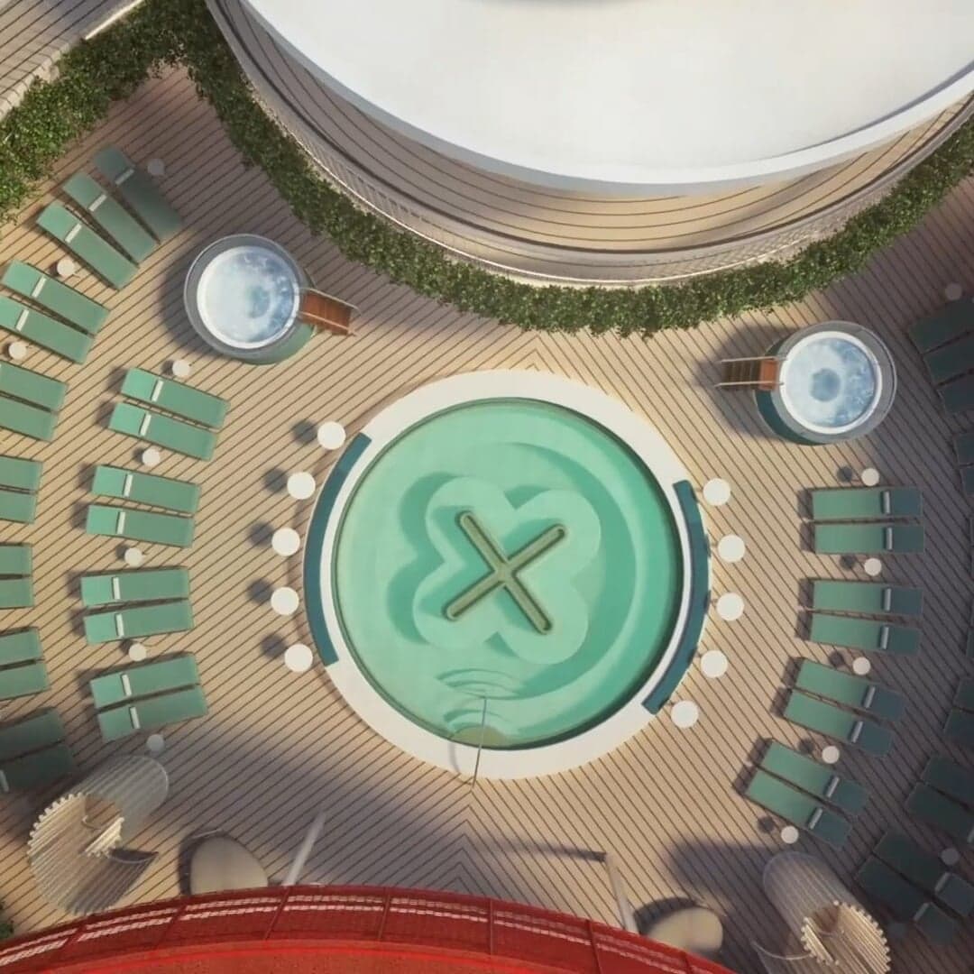 Concept Visualization For Virgin Voyages