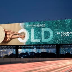 Creative Advertising Campaign for the Film Old cover image