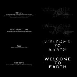 Title Design For Welcome To Earth Documentary Series cover image