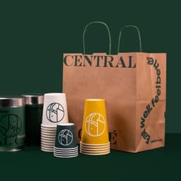 Brand Strategy And Visual Identity For Central Café cover image