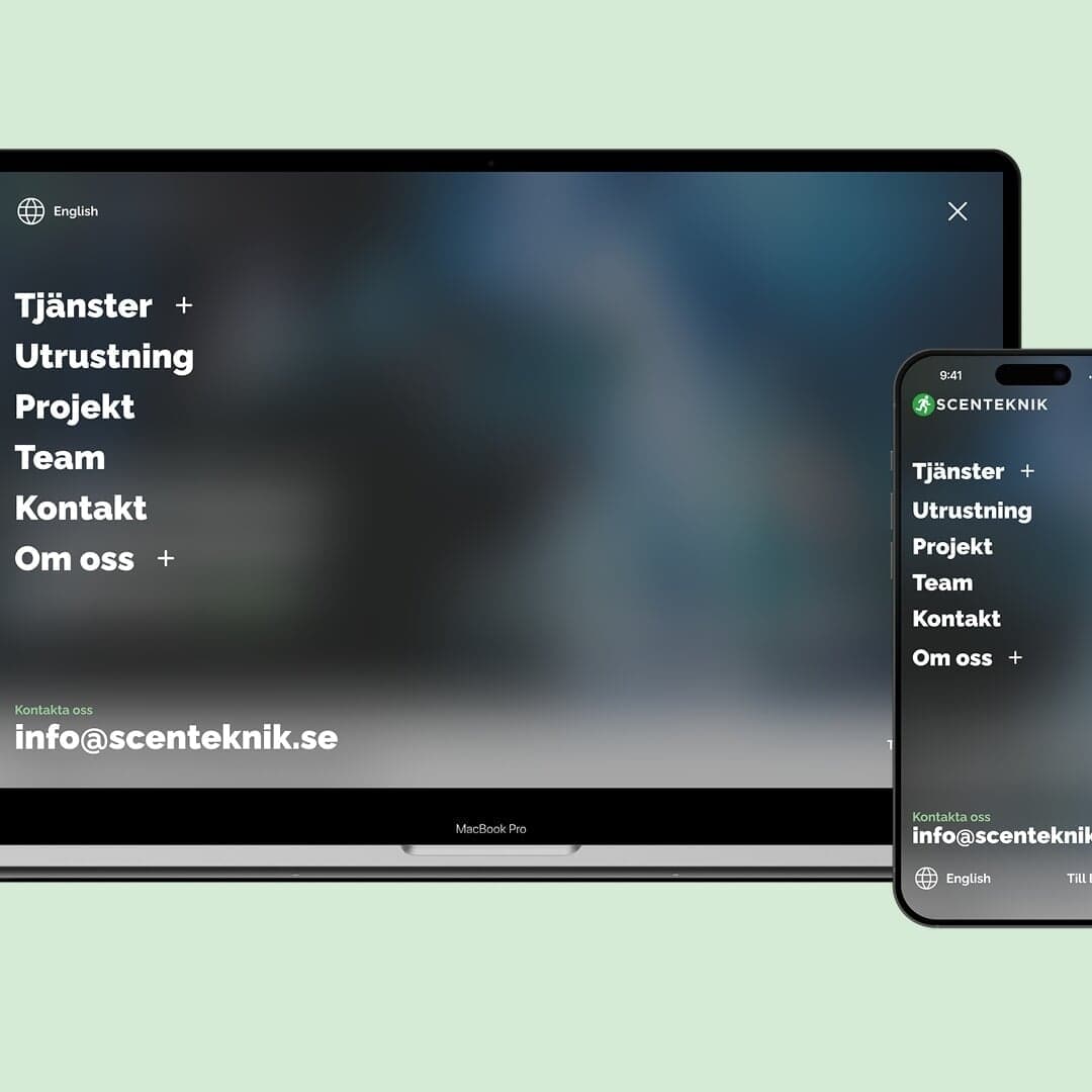 Website Redesign For Scenteknik