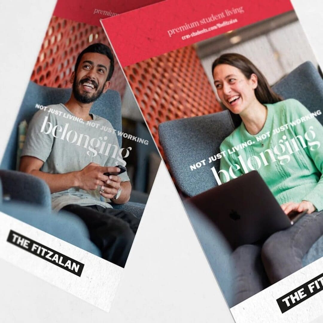 Brand And Campaign Development For The Fitzalan Student Living
