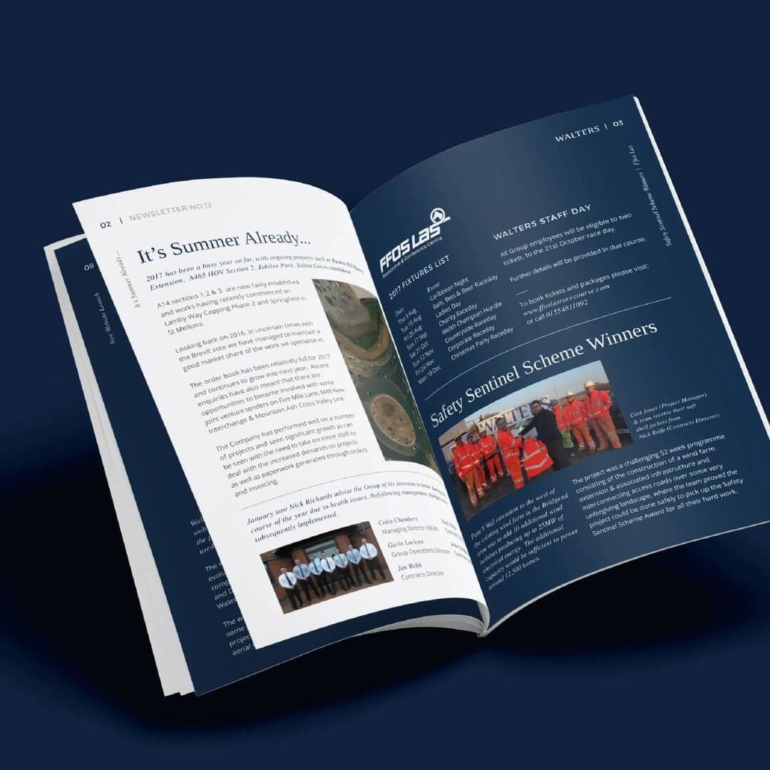 Brand And Website Redesign For Walters Group